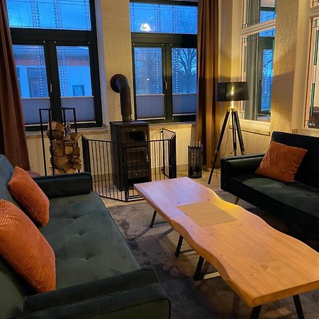 Ferienwohnung Mit Kamin Und Traumhafter Dachterrasse Mit Weitblick In Die Natur Neu Gaarz Buitenkant foto