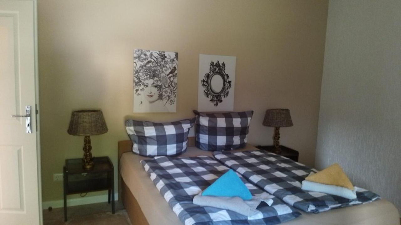 Ferienwohnung Mit Kamin Und Traumhafter Dachterrasse Mit Weitblick In Die Natur Neu Gaarz Buitenkant foto