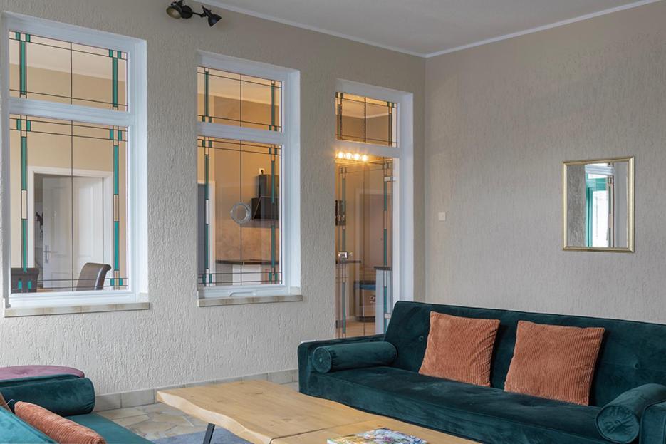 Ferienwohnung Mit Kamin Und Traumhafter Dachterrasse Mit Weitblick In Die Natur Neu Gaarz Buitenkant foto